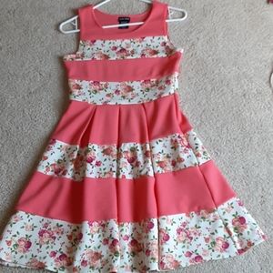 Paper Doll Size 16 Kids Floral Dress